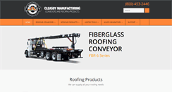 Desktop Screenshot of cleasbyconveyors.com